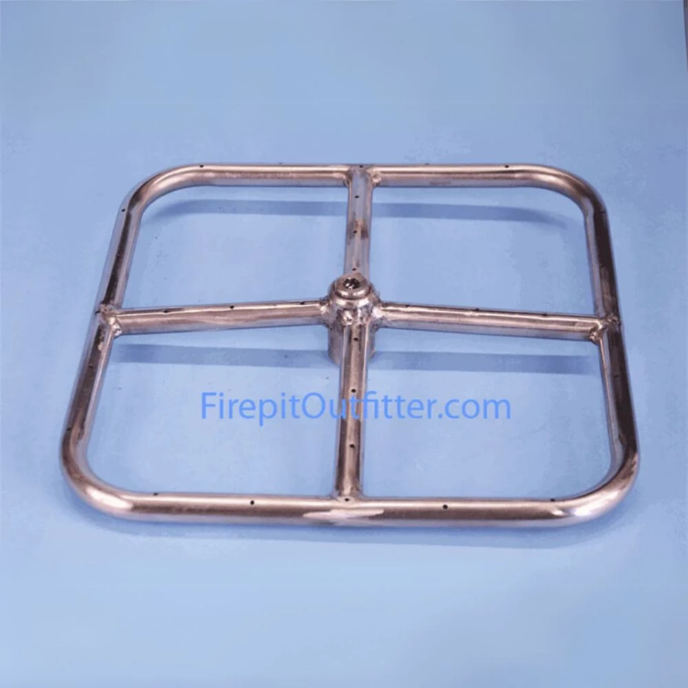 12" Square Stainless Steel Ring 3 12" Square Stainless Steel Ring