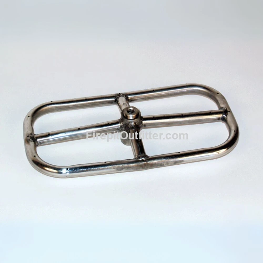 12" X 6" Stainless Steel Rectangle Ring 3 12" X 6" Stainless Steel Rectangle Ring