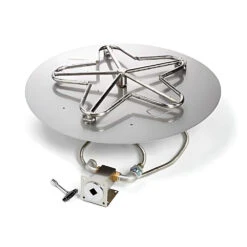 24″ Match Lit Fire Pit Kit With Penta Burner