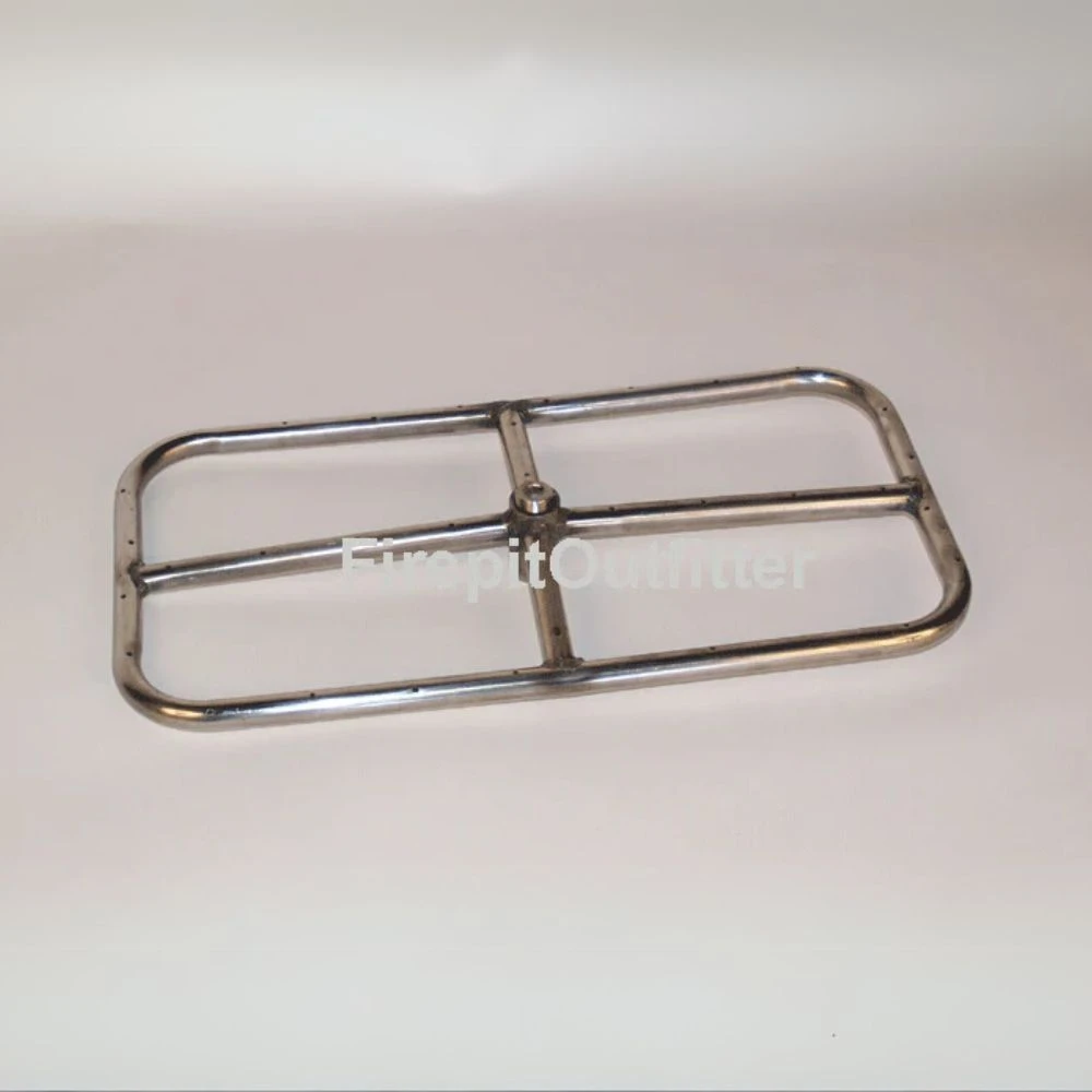 18" X 9" Stainless Steel Rectangle Ring 3 18" X 9" Stainless Steel Rectangle Ring