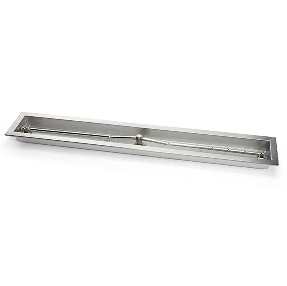 60" Stainless Steel Trough Burner With Pan 4 60" Stainless Steel Trough Burner With Pan - Image 2
