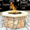 42″ Octagon Custom Stone Gas Fire Pit 1 42″ Octagon Custom Stone Gas Fire Pit -Grand Canyon 36OctagonCustomStoneGasFirePit