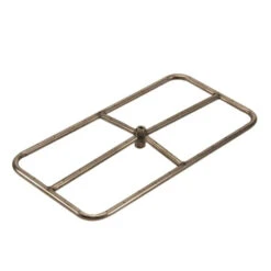 36" X 18" Stainless Steel Rectangle Ring