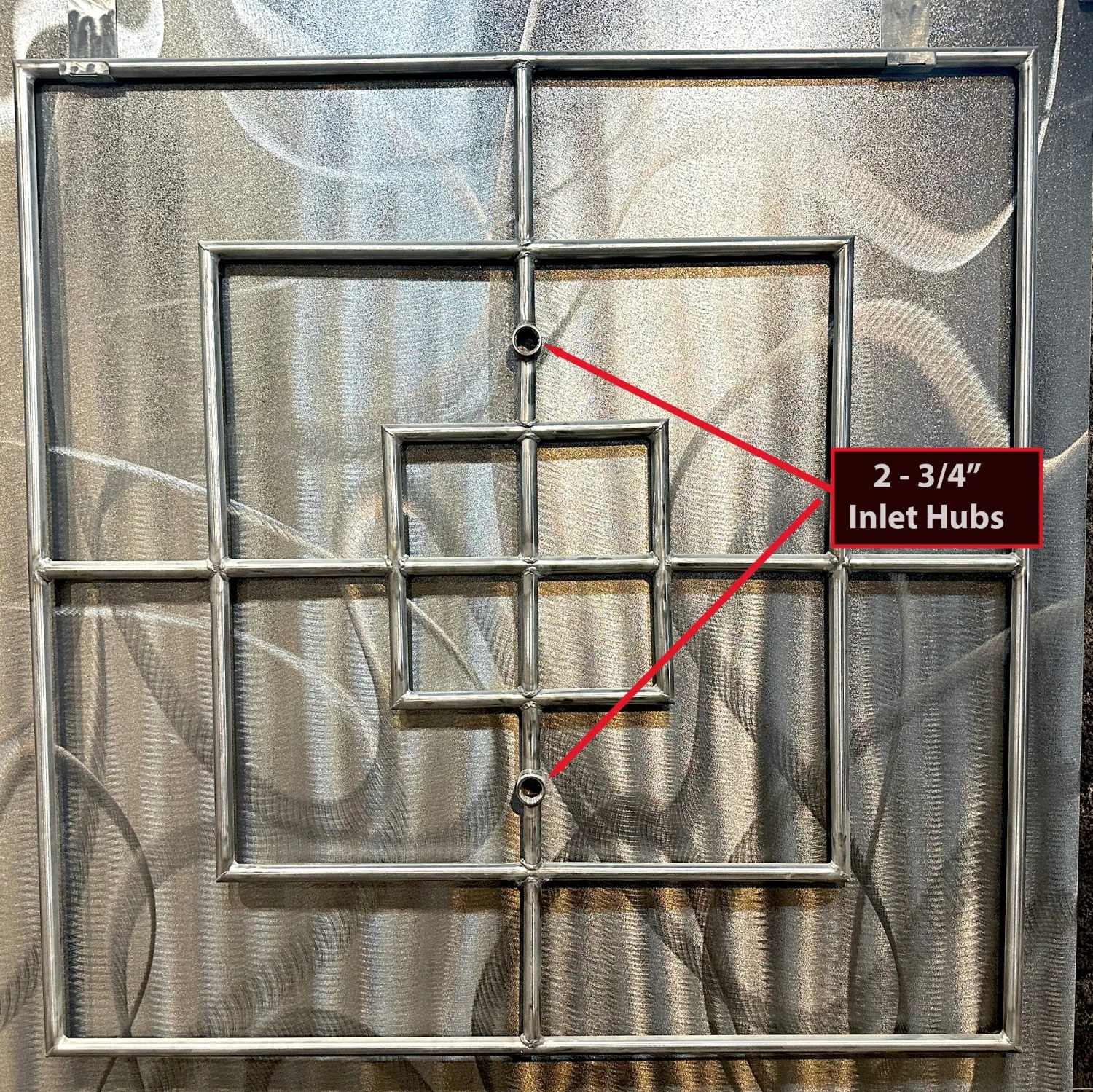 42" Square Stainless Steel Burner 5 42" Square Stainless Steel Burner - Image 3