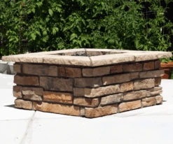 46″ Square Custom Stone Gas Fire Pit 27 46″ Square Custom Stone Gas Fire Pit -Grand Canyon 42 LEDGE 1200W 1024x853 2