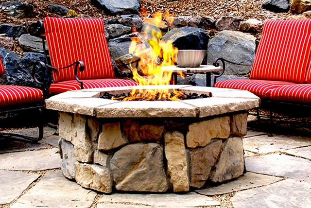 Custom Octagon Fire Pit Kit 37″ 6 Custom Octagon Fire Pit Kit 37″ - Image 4