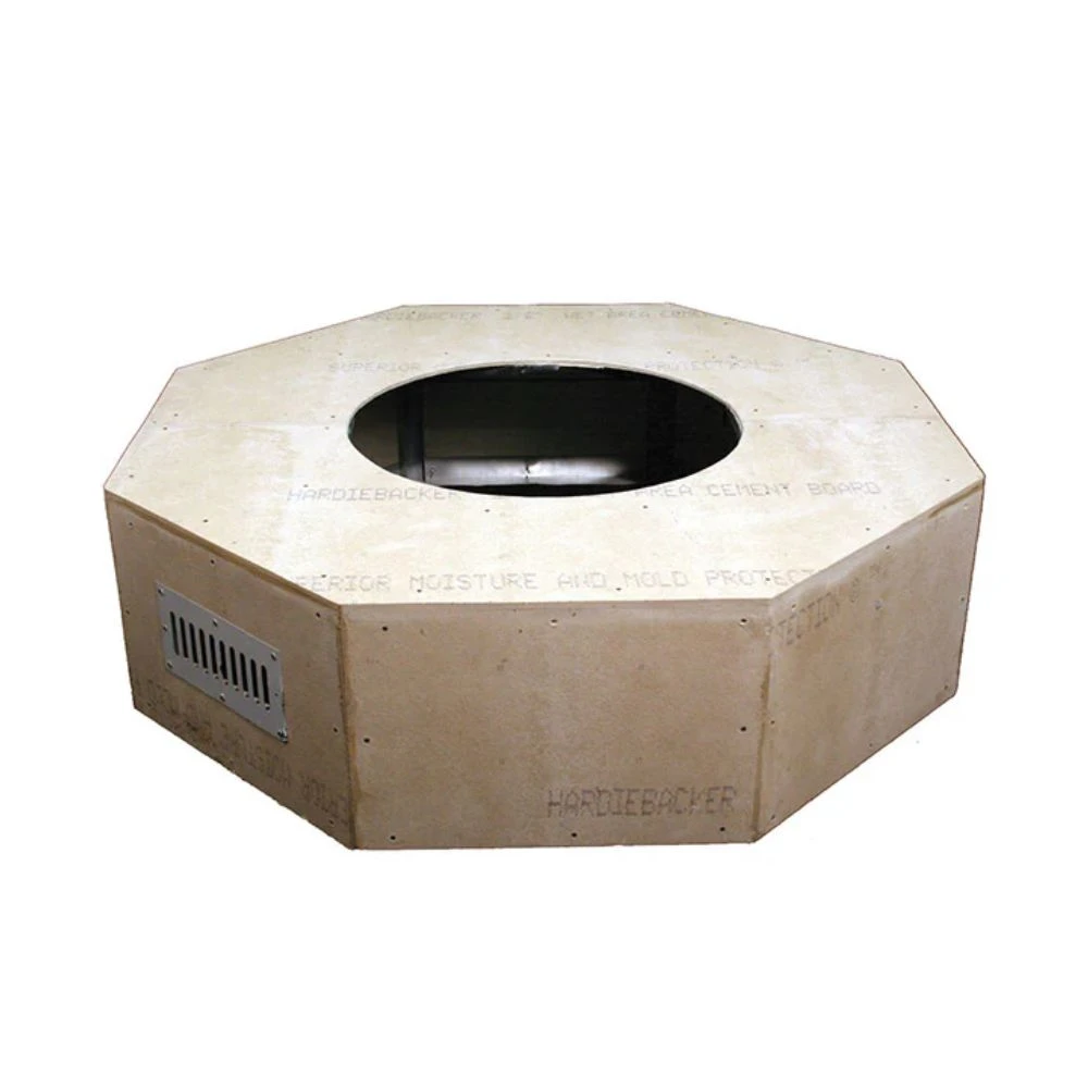 54" X 18" Octagon Unfinished Enclosure 3 54" X 18" Octagon Unfinished Enclosure