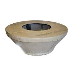 54" X 18" Tapered Round Unfinished Enclosure