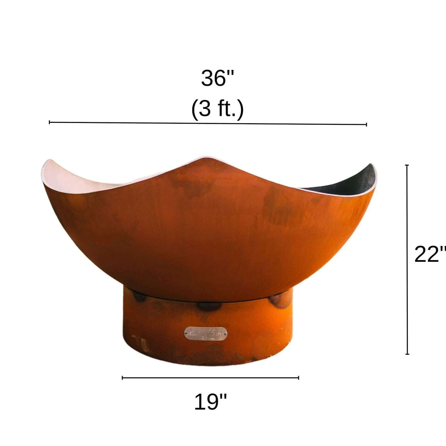 Manta Ray Gas Fire Pit By Fire Pit Art 8 Manta Ray Gas Fire Pit By Fire Pit Art - Image 6