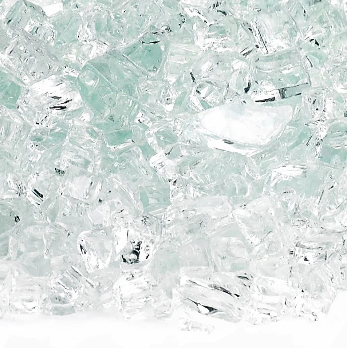 Clear Fire Glass 1/4" 5 Clear Fire Glass 1/4" - Image 3