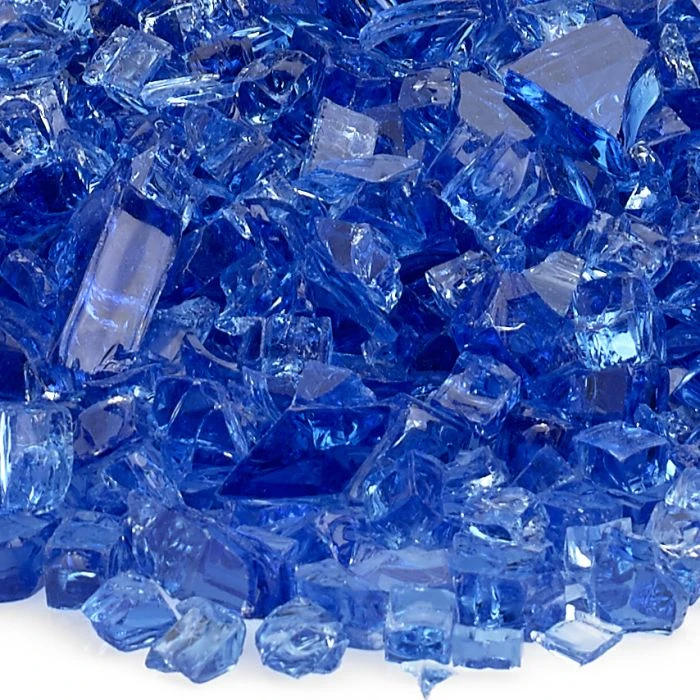 Cobalt Blue Fire Glass 1/4" 5 Cobalt Blue Fire Glass 1/4" - Image 3