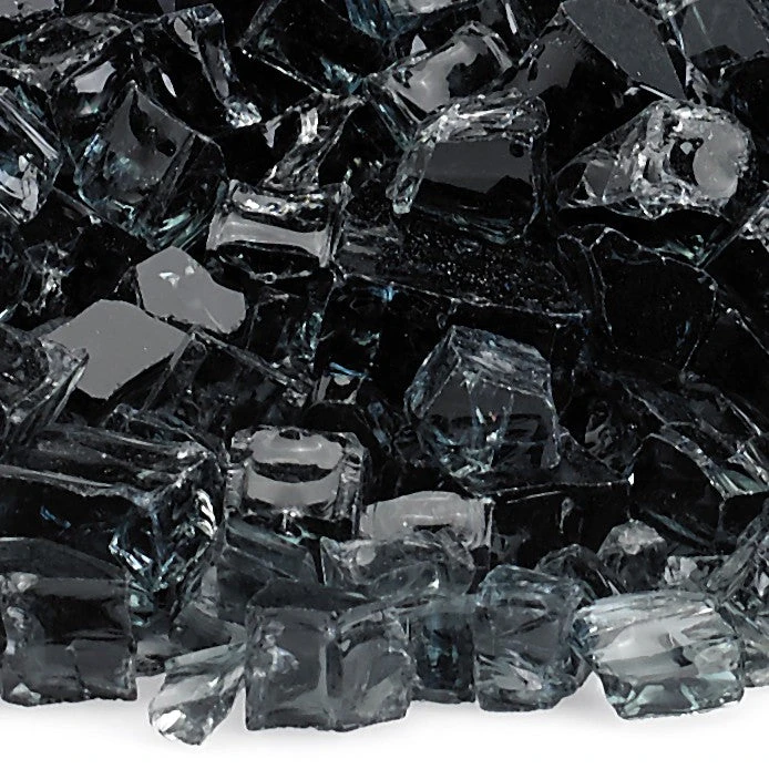 Black Fire Glass 1/2" 5 Black Fire Glass 1/2" - Image 3