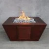 36″ Redan Square Copper Fire Pit 1 36″ Redan Square Copper Fire Pit -Grand Canyon AmerecopperFirePitLiveSetting1080x1080