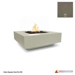 Cabo Square Gas Fire Pit 34 Cabo Square Gas Fire Pit -Grand Canyon Ash cabo square gas fire pit