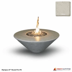 Grand Canyon Olympus 47″ Round Fire Pit 24 Grand Canyon Olympus 47″ Round Fire Pit -Grand Canyon Bone Olympus 47 Round Fire Pit