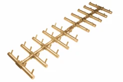 Warming Trends Crossfire Double Tree Style Brass Gas Fire Pit Burners 20 Warming Trends Crossfire Double Tree Style Brass Gas Fire Pit Burners -Grand Canyon CFBDT400 400k BTU double tree crossfire brass burner by warming trends