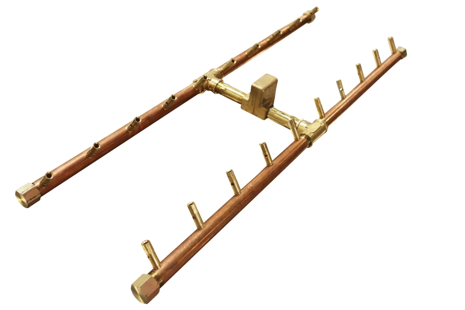 Warming Trends Crossfire H-Style Brass Gas Fire Pit Burners 8 Warming Trends Crossfire H-Style Brass Gas Fire Pit Burners - Image 6