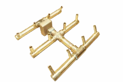 Warming Trends Crossfire Square Style Brass Gas Fire Pit Burners 8 Warming Trends Crossfire Square Style Brass Gas Fire Pit Burners -Grand Canyon CFBST120