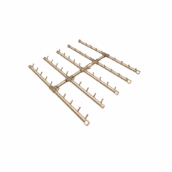 Warming Trends Crossfire Square Style Brass Gas Fire Pit Burners 9 Warming Trends Crossfire Square Style Brass Gas Fire Pit Burners -Grand Canyon CFBST500