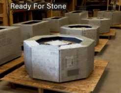 36″ Octagon Custom Stone Gas Fire Pit 34 36″ Octagon Custom Stone Gas Fire Pit -Grand Canyon CHH PITS READY FOR STONE withtext 1024x791 1