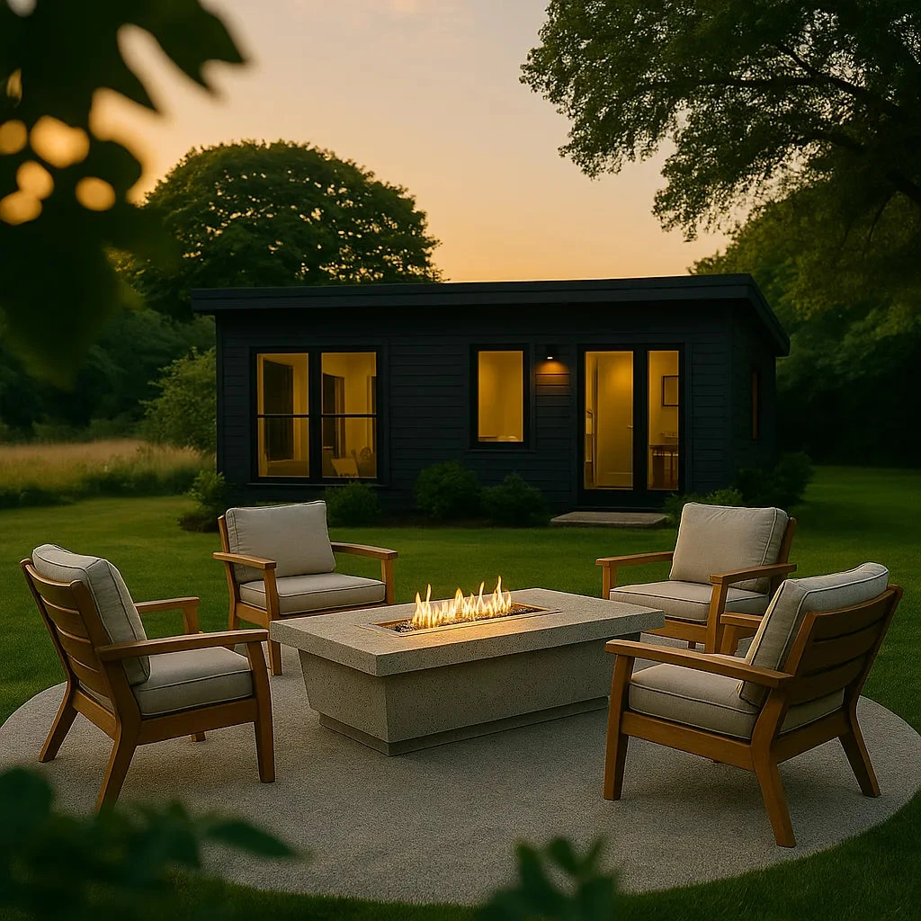 Contempo Rectangle Fire Pit 8 Contempo Rectangle Fire Pit - Image 6