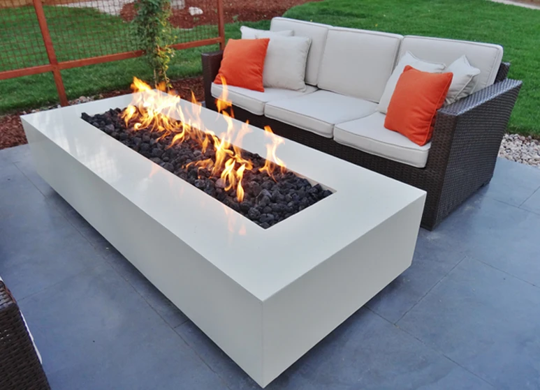 Coronado Gas Fire Pit- Powder Coated Steel Finish (5 Sizes) 7 Coronado Gas Fire Pit- Powder Coated Steel Finish (5 Sizes) - Image 5