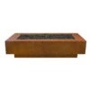 Coronado Gas Fire Pit- Cor-Ten Steel (5 Sizes)