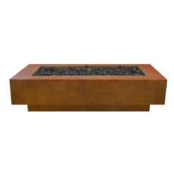 Coronado Gas Fire Pit- Cor-Ten Steel (5 Sizes)