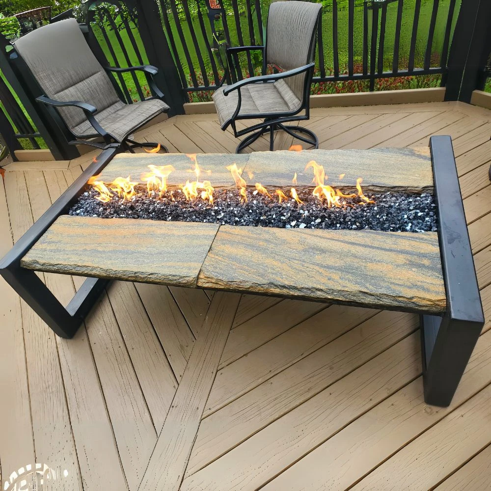 Crestone Gas Fire Pit Table 11 Crestone Gas Fire Pit Table - Image 9