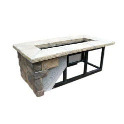 Custom Rectangle DIY Fire Pit Kit 39″ X 21″ X ? 28 Custom Rectangle DIY Fire Pit Kit 39″ X 21″ X ? -Grand Canyon CustomRectangleDIYFirePitKit39 x21 x