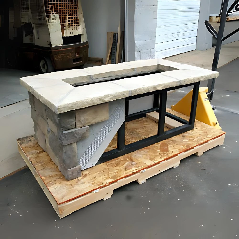 Custom Rectangle Fire Pit Kit 52″ X 22″ 5 Custom Rectangle Fire Pit Kit 52″ X 22″ - Image 3