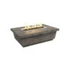 Contempo Rectangle Fire Pit 1 Contempo Rectangle Fire Pit -Grand Canyon Dark Basalt contempo rectangle fire pit