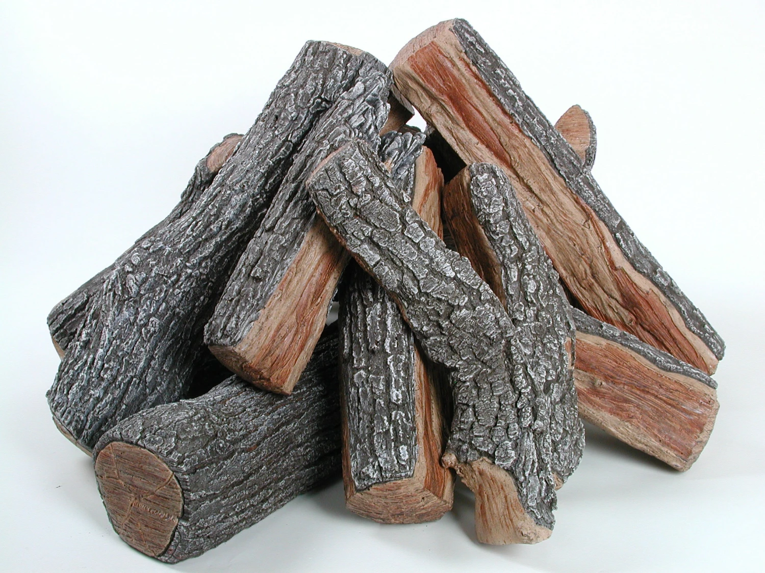 36" Split Bark Log Set 3 36" Split Bark Log Set