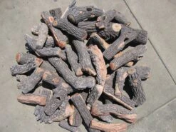 48" Split Bark Log Set