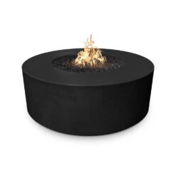 54" Florence Gas Fire Pit 14 54" Florence Gas Fire Pit -Grand Canyon Florence GFRC Fire Pit 60 inch Black 1024x1024 1