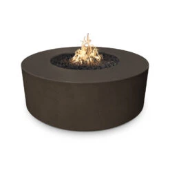 54" Florence Gas Fire Pit 15 54" Florence Gas Fire Pit -Grand Canyon Florence GFRC Fire Pit 60 inch Chocolate 1024x1024 1