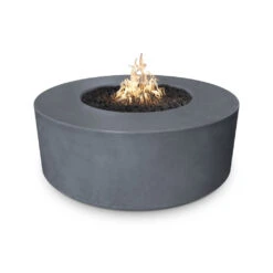 54" Florence Gas Fire Pit 16 54" Florence Gas Fire Pit -Grand Canyon Florence GFRC Fire Pit 60 inch Gray 1 1024x1024 1