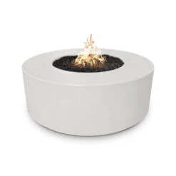 54" Florence Gas Fire Pit 17 54" Florence Gas Fire Pit -Grand Canyon Florence GFRC Fire Pit 60 inch Limestone 1024x1024 1