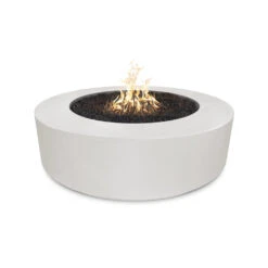 72" Florence Gas Fire Pit 14 72" Florence Gas Fire Pit -Grand Canyon Florence GFRC Fire Pit 72 inch Limestone 1024x1024 2