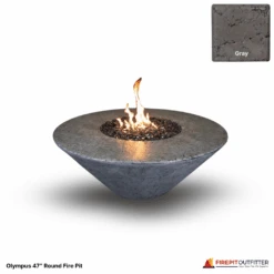 Grand Canyon Olympus 47″ Round Fire Pit 23 Grand Canyon Olympus 47″ Round Fire Pit -Grand Canyon Gray Olympus 47 Round Fire Pit