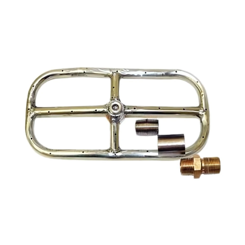 HPC Rectangular In Ground Match Lit Fire Pit Kit 3 HPC Rectangular In Ground Match Lit Fire Pit Kit