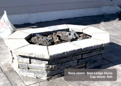 61″ X 42″ Rectagon Custom Stone Gas Fire Pit 30 61″ X 42″ Rectagon Custom Stone Gas Fire Pit -Grand Canyon IMG 0091 1