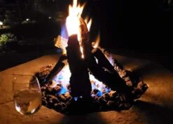 42″ Octagon Custom Stone Gas Fire Pit -Grand Canyon IMG 1425 1024x732 1