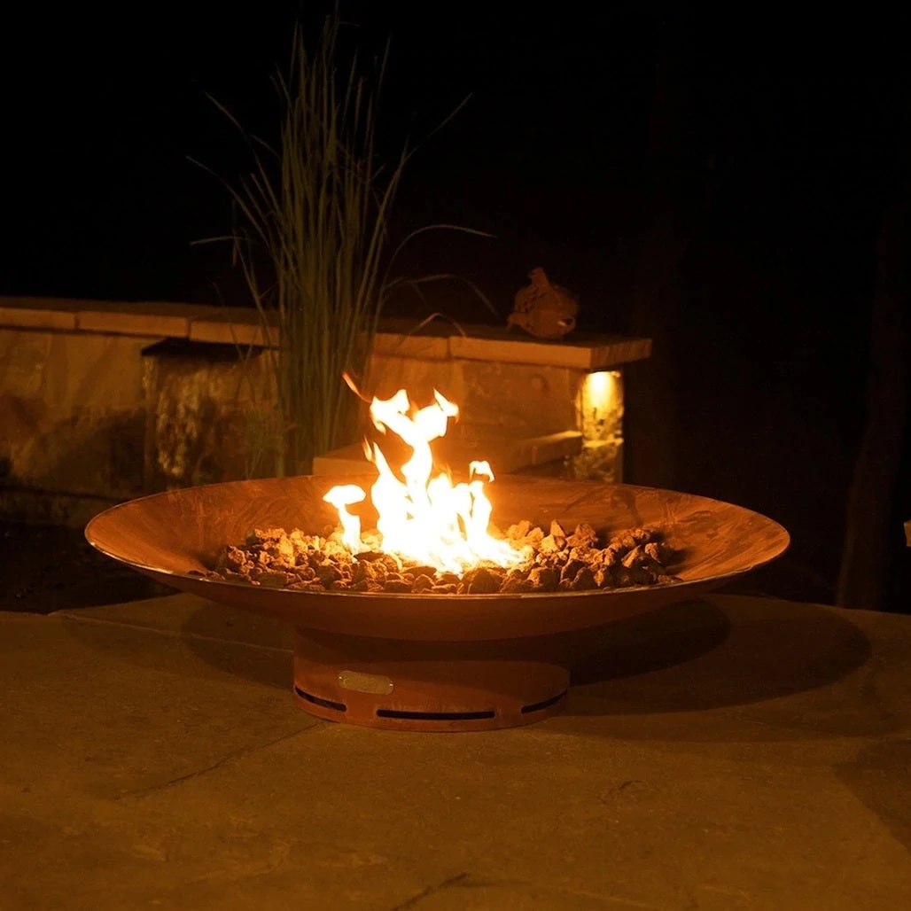 Asia 36″ Gas Fire Pit By Fire Pit Art 3 Asia 36″ Gas Fire Pit By Fire Pit Art