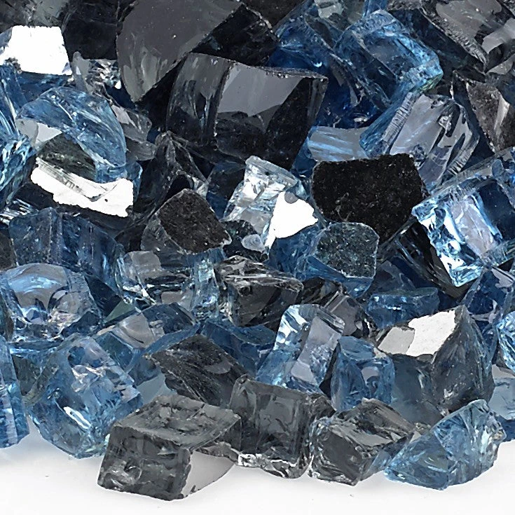 Maui Breeze Reflective Fire Glass 1/2" 4 Maui Breeze Reflective Fire Glass 1/2" - Image 2