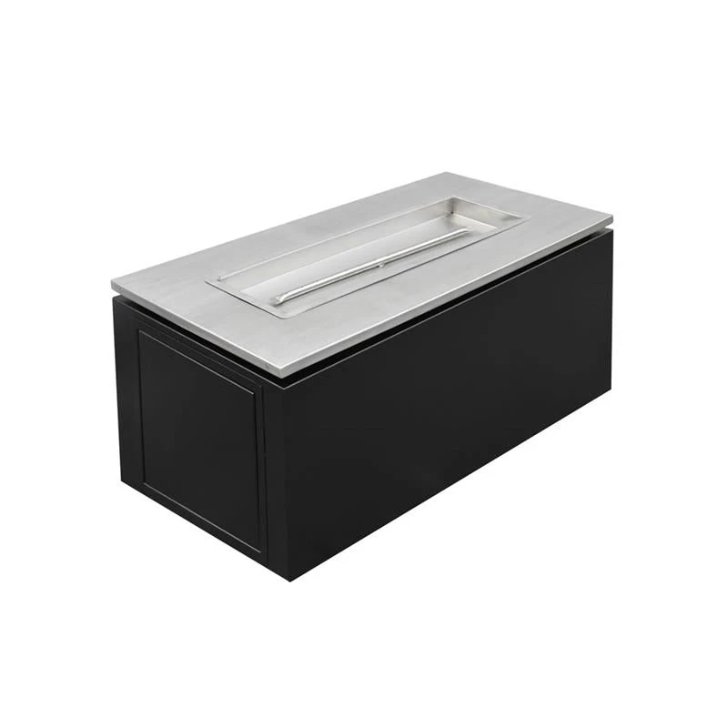 Merona 46" Rectangle Gas Fire Pit Table 3 Merona 46" Rectangle Gas Fire Pit Table