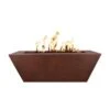 Mesa Copper Rectangle Gas Fire Pit (3 Sizes Available) 1 Mesa Copper Rectangle Gas Fire Pit (3 Sizes Available) -Grand Canyon MesaCopperRectangleGasFirePit 3sizesavailable