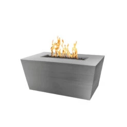 Mesa Stainless Steel Rectangle Gas Fire Pit (3 Sizes Available)