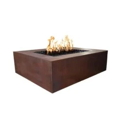 Quad Square Copper Fire Pit 36β³ Or 42β³