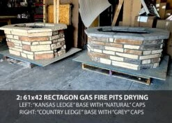 61″ X 42″ Rectagon Custom Stone Gas Fire Pit 33 61″ X 42″ Rectagon Custom Stone Gas Fire Pit -Grand Canyon RECTAGONS 2 CORRECT TEXT
